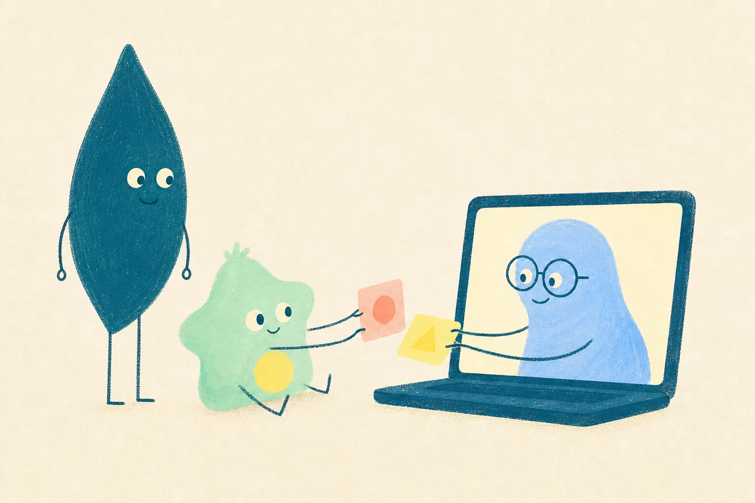 Illustration for beginning live one-on-one therapy